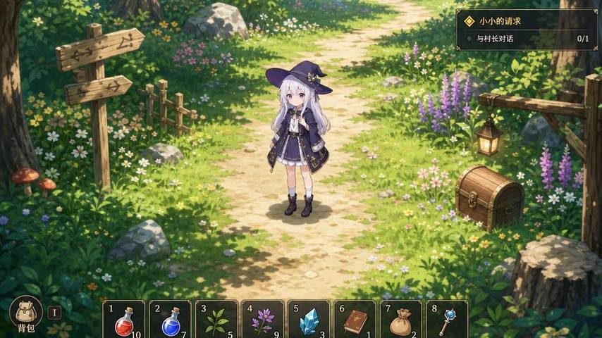 魔女秘药 角色路线 实机截图 5